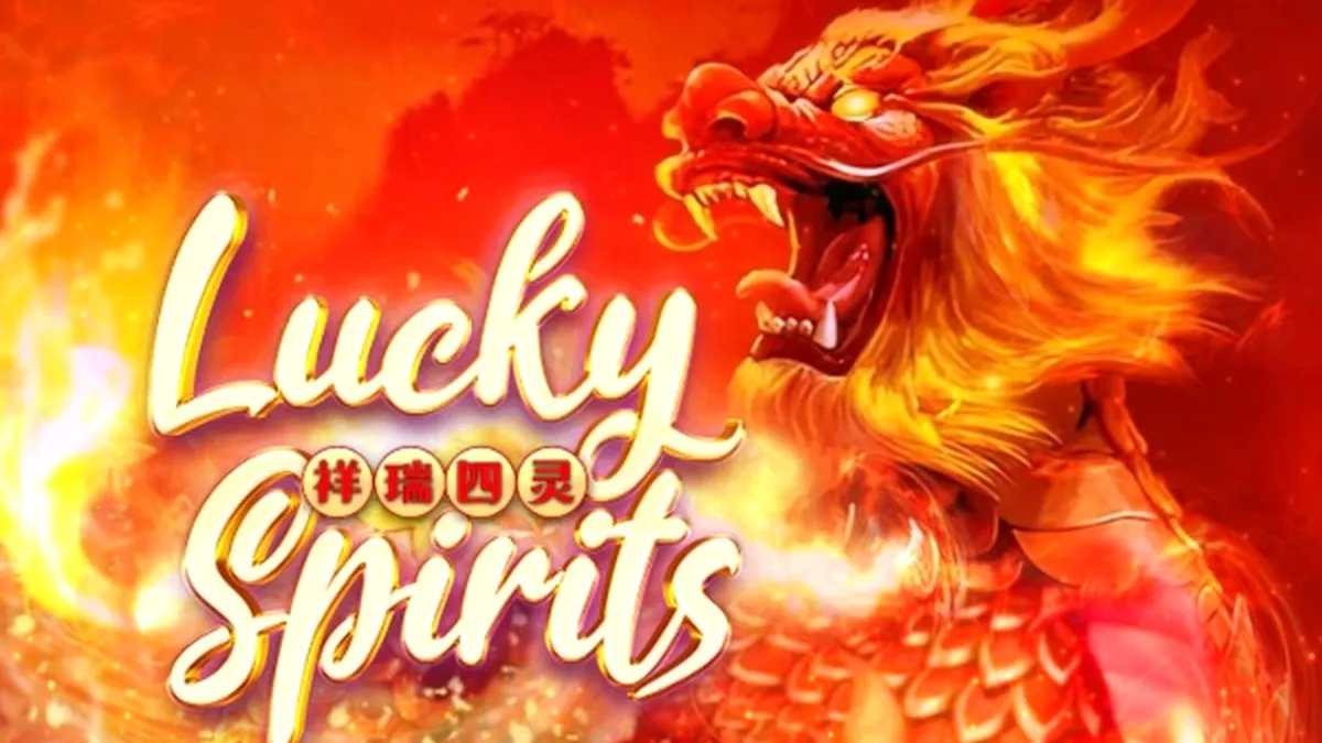 Tampilan visual slot Lucky Spirits dengan tema mistis