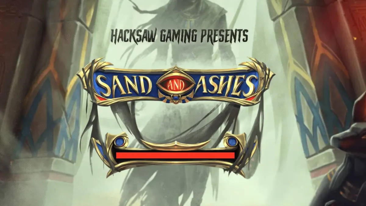 Tampilan visual slot Sand and Ashes dengan nuansa gurun dan reruntuhan kuno